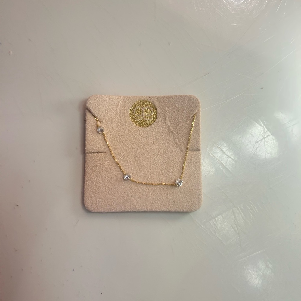 Gorjana Floating Diamond Stationary Trio Bracelet